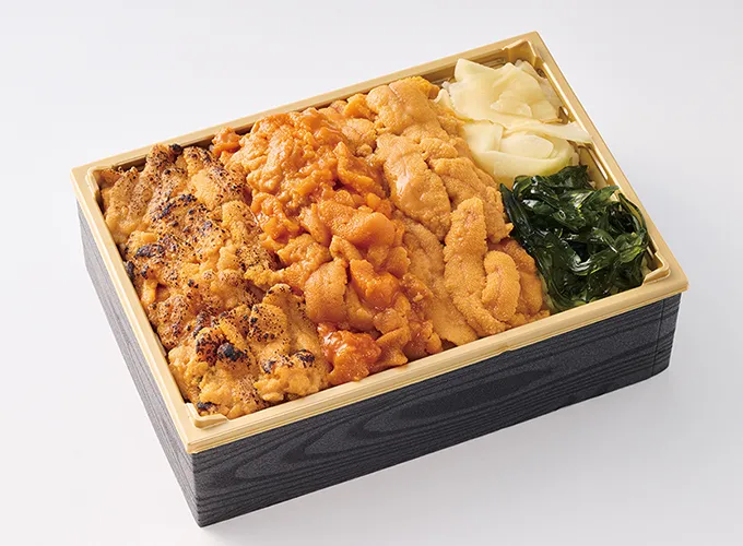 うに3種食べ比べ弁当