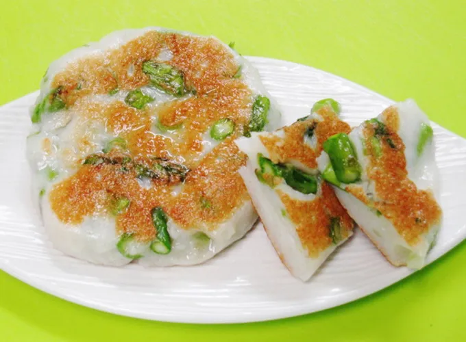 アスパラ天